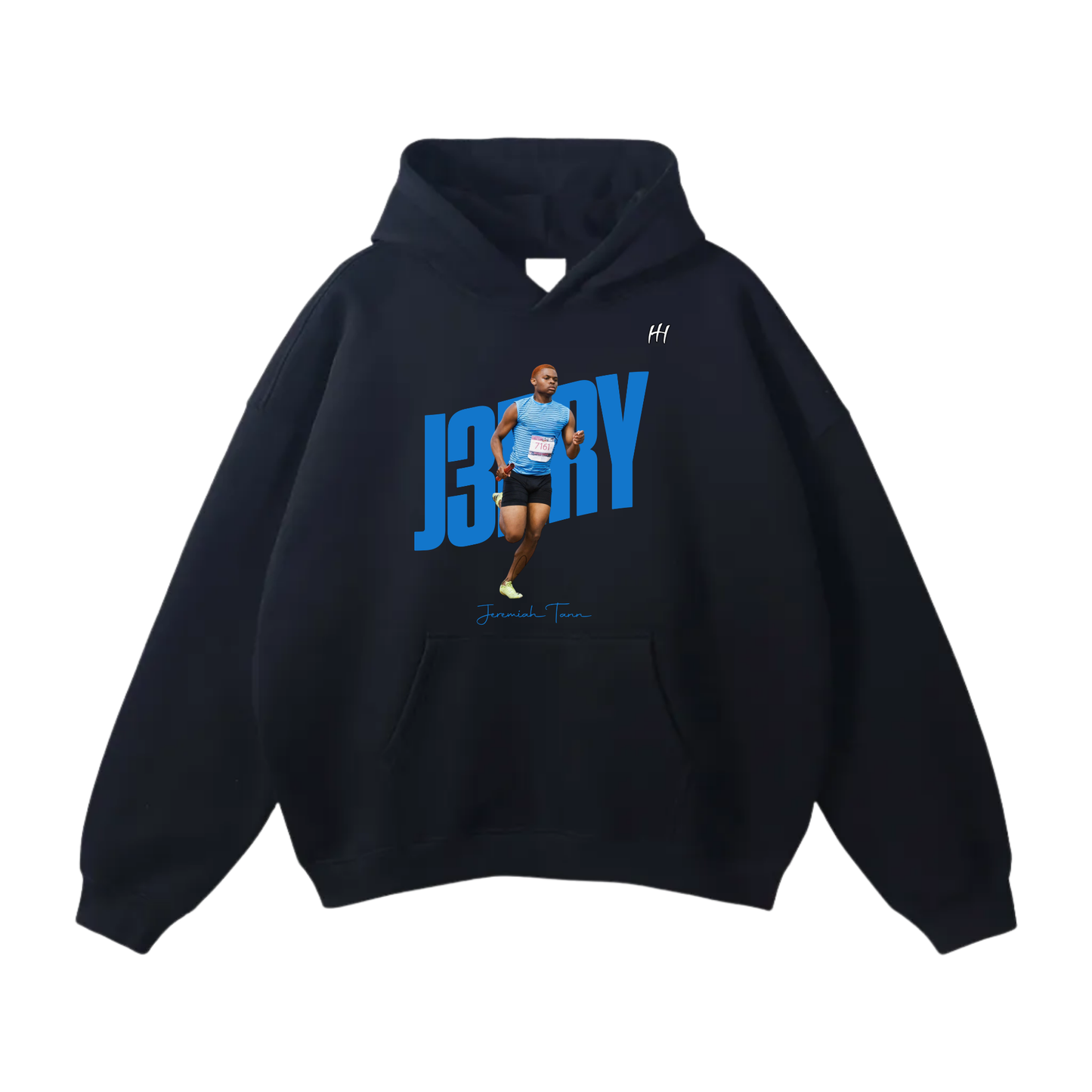 Jeremiah Tann Oversize Fleeced Hoodie