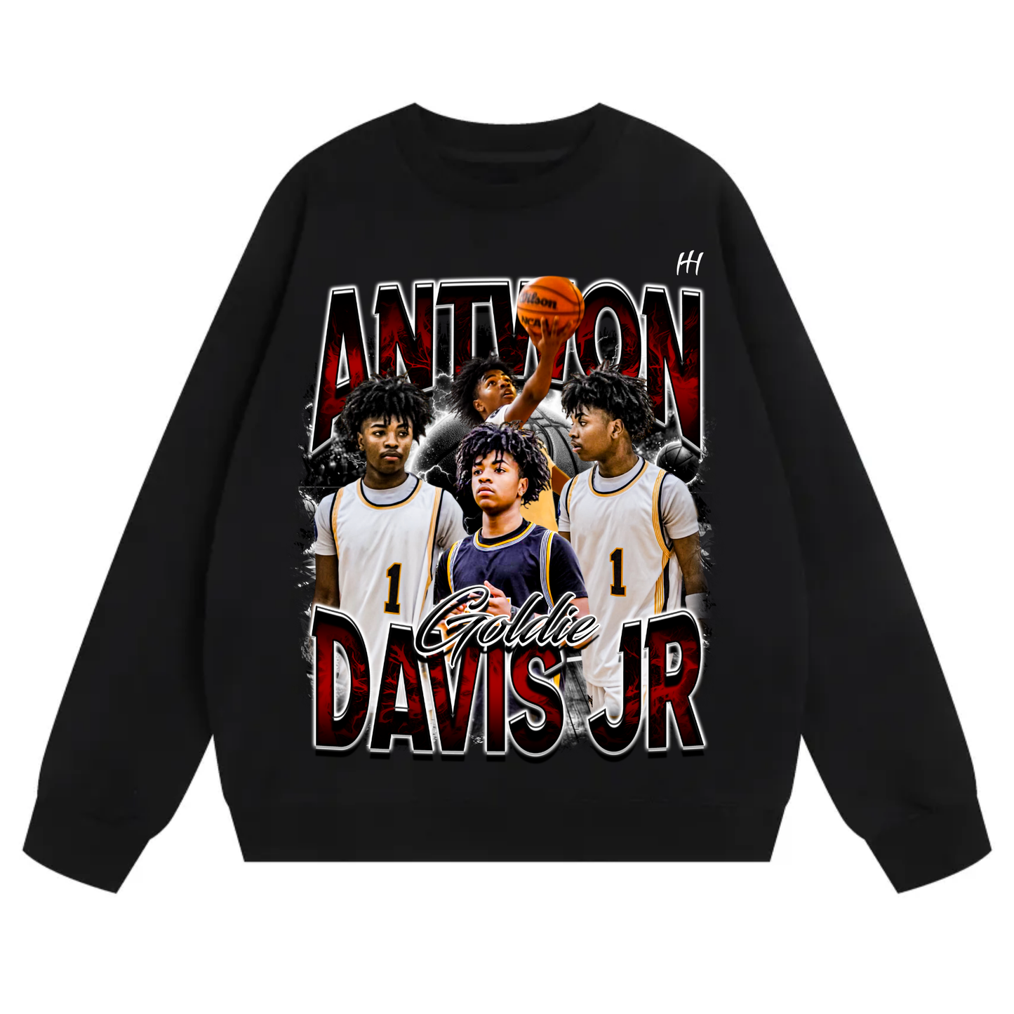 Antwon Davis Jr Heavyweight Crewneck Sweatshirt