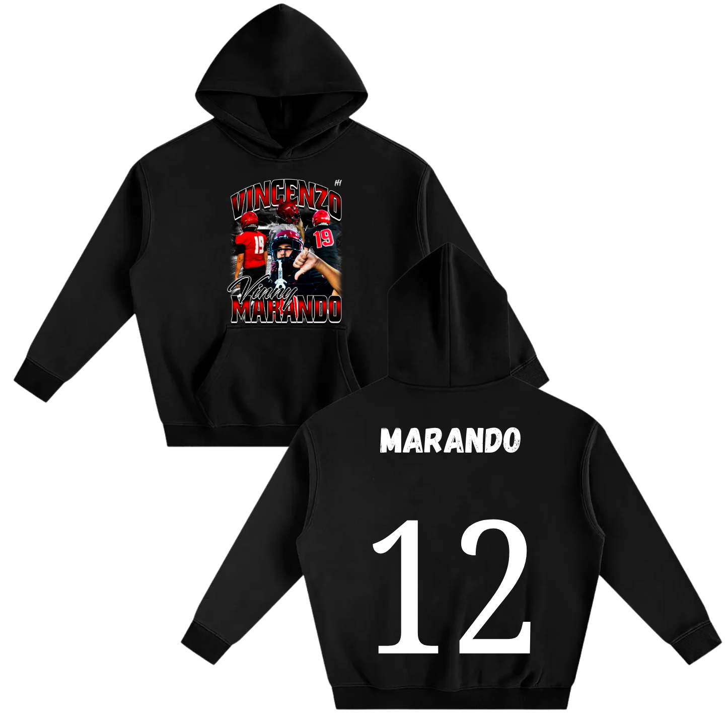 Vincenzo Marando Oversize Fleeced Hoodie