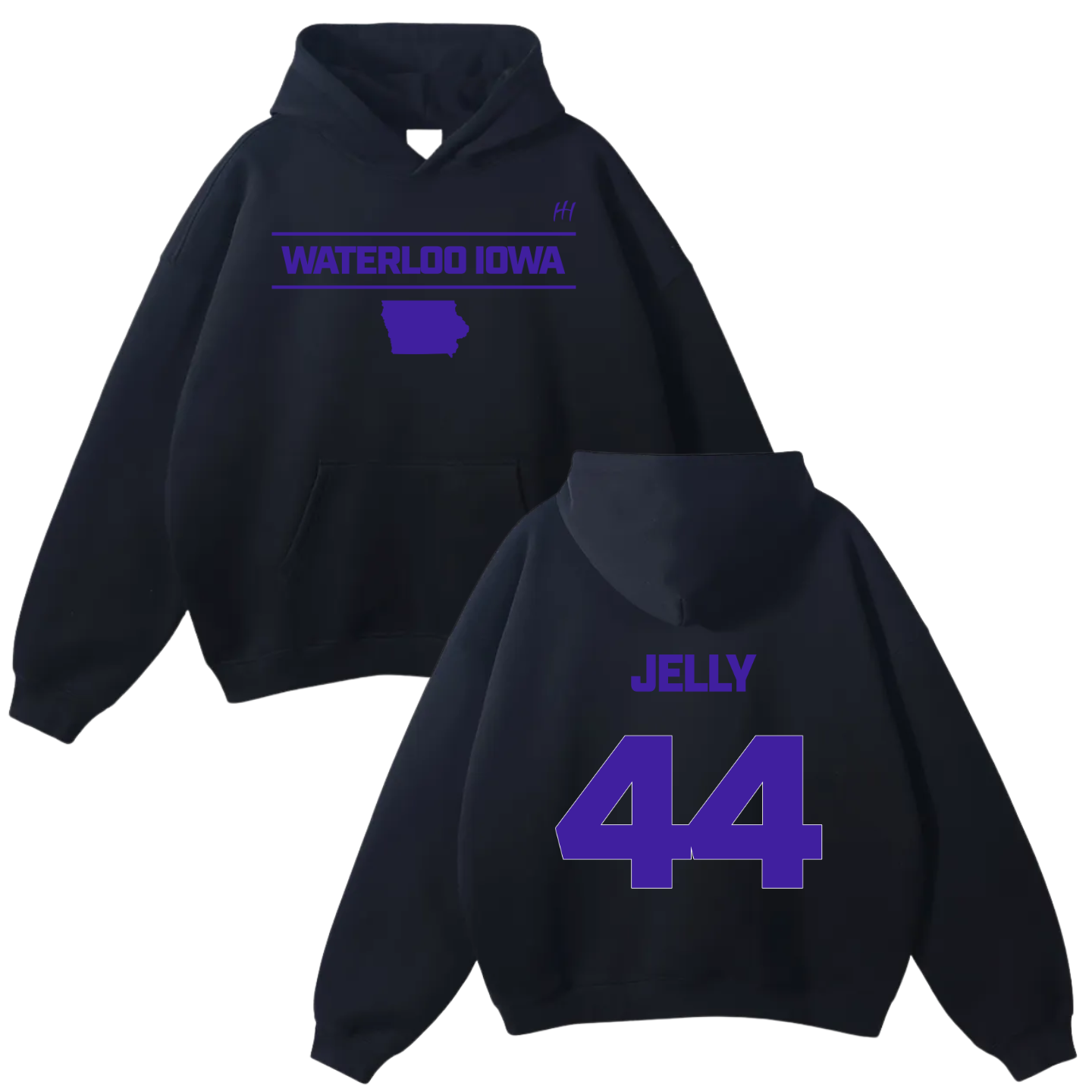 Kewone Jones Oversize Fleeced Hoodie