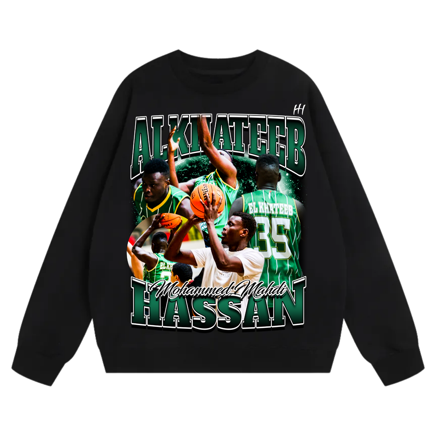 Alkhateeb Mohammed Mahdi Hassan Heavyweight Crewneck Sweatshirt