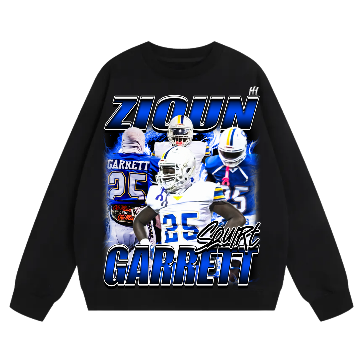 Zioun Garrett Heavyweight Crewneck Sweatshirt