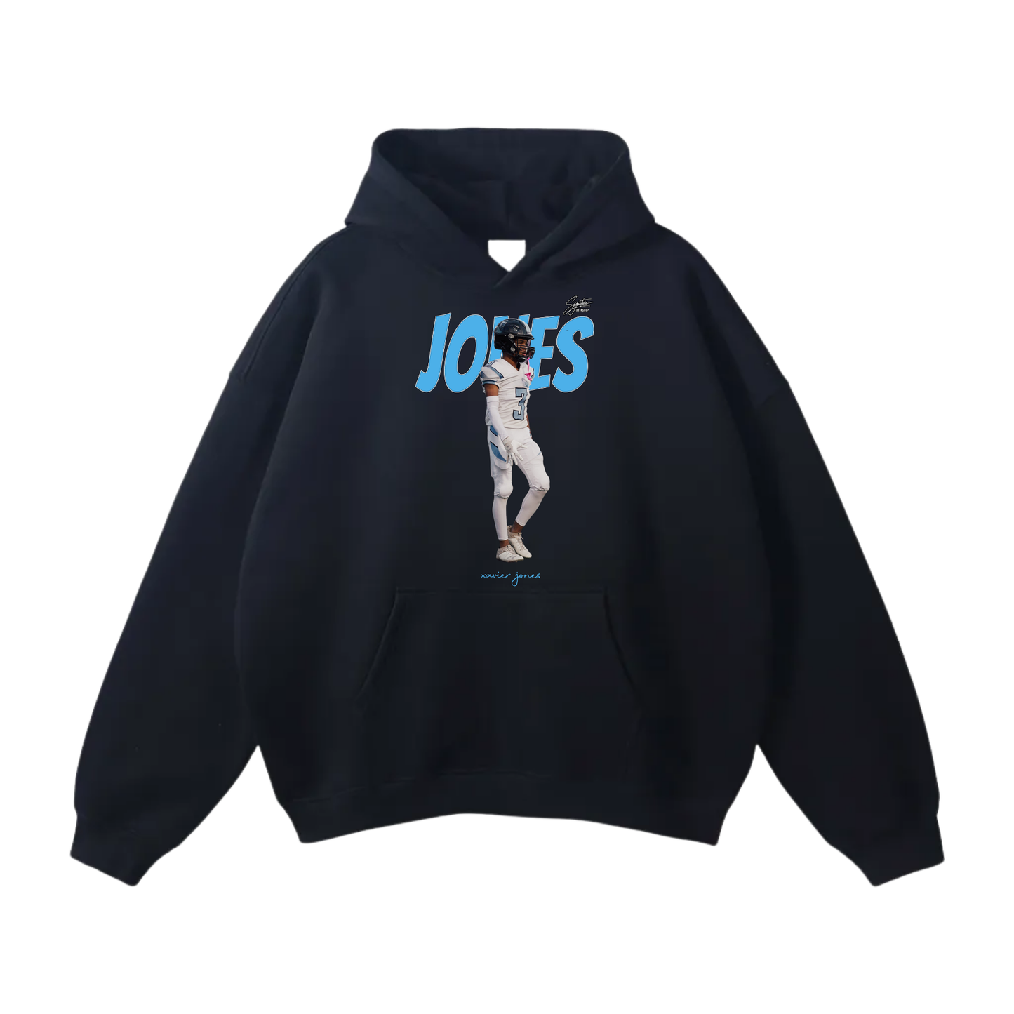 Xavier Jones Oversize Fleeced Hoodie