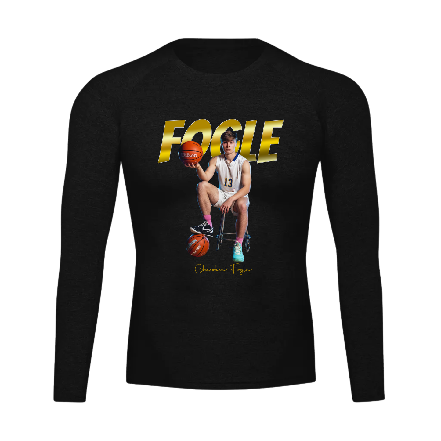 Cherokee Fogle Performance Long Sleeve Tee