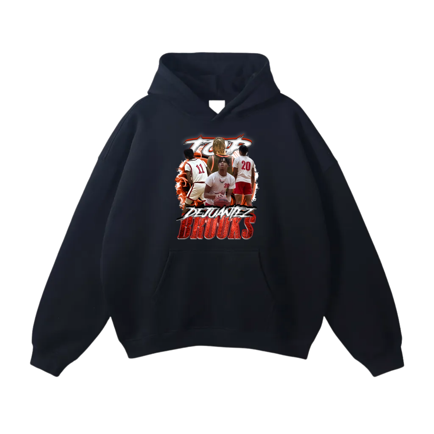 Dejuantez Brooks Oversize Fleeced Hoodie
