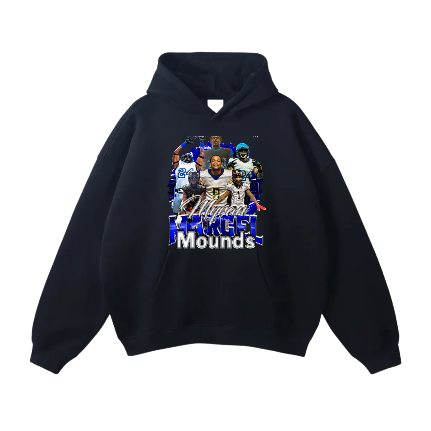 Myran Marcel Mounds Oversize Fleeced Hoodie