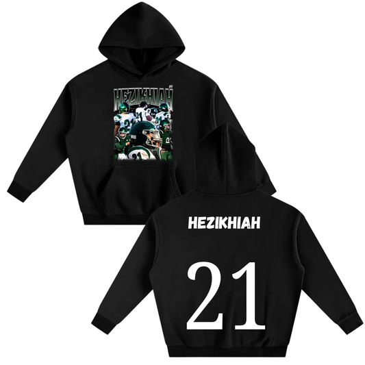 Hezikhiah  Oversize Fleeced Hoodie