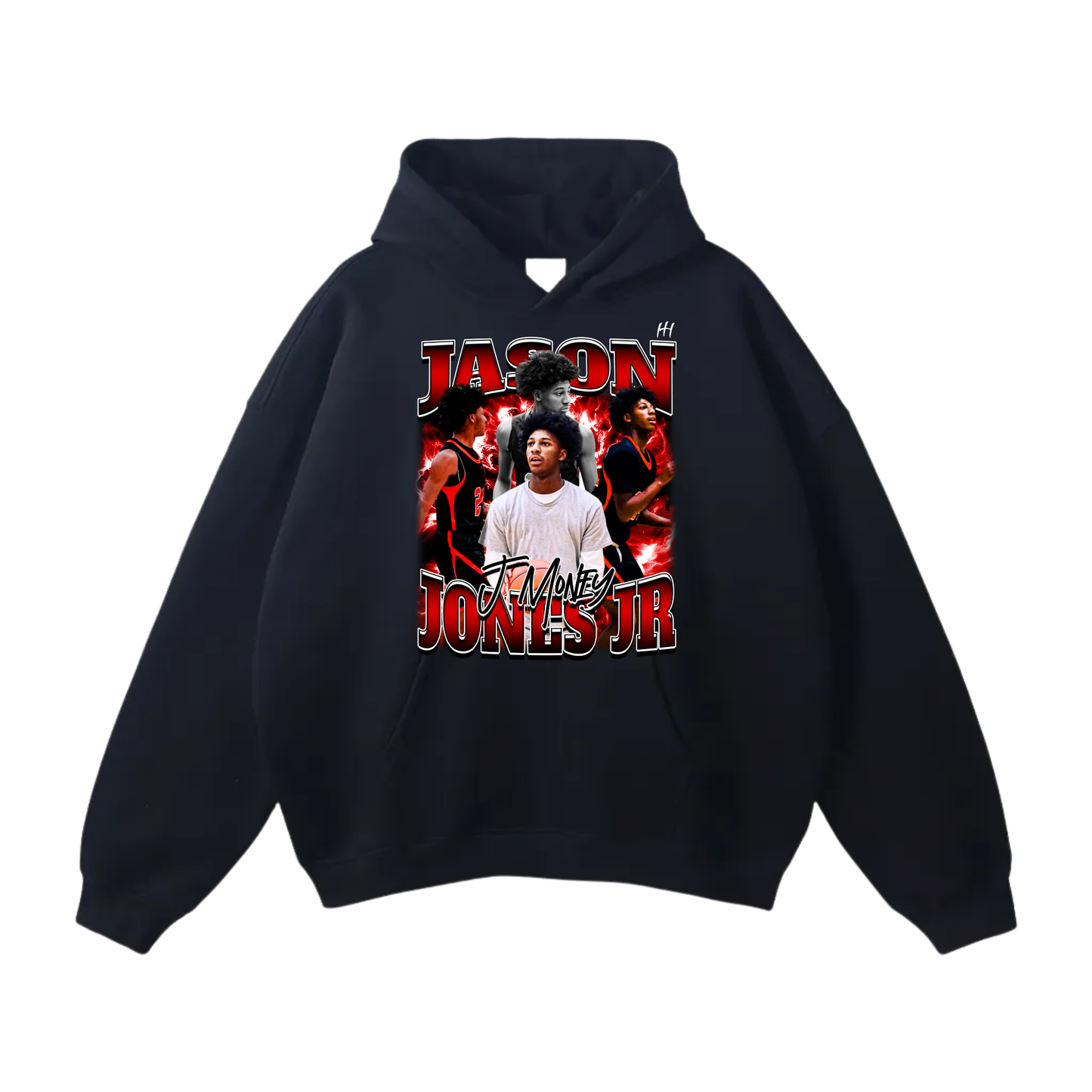Jason Jones Jr Oversize Fleeced Hoodie