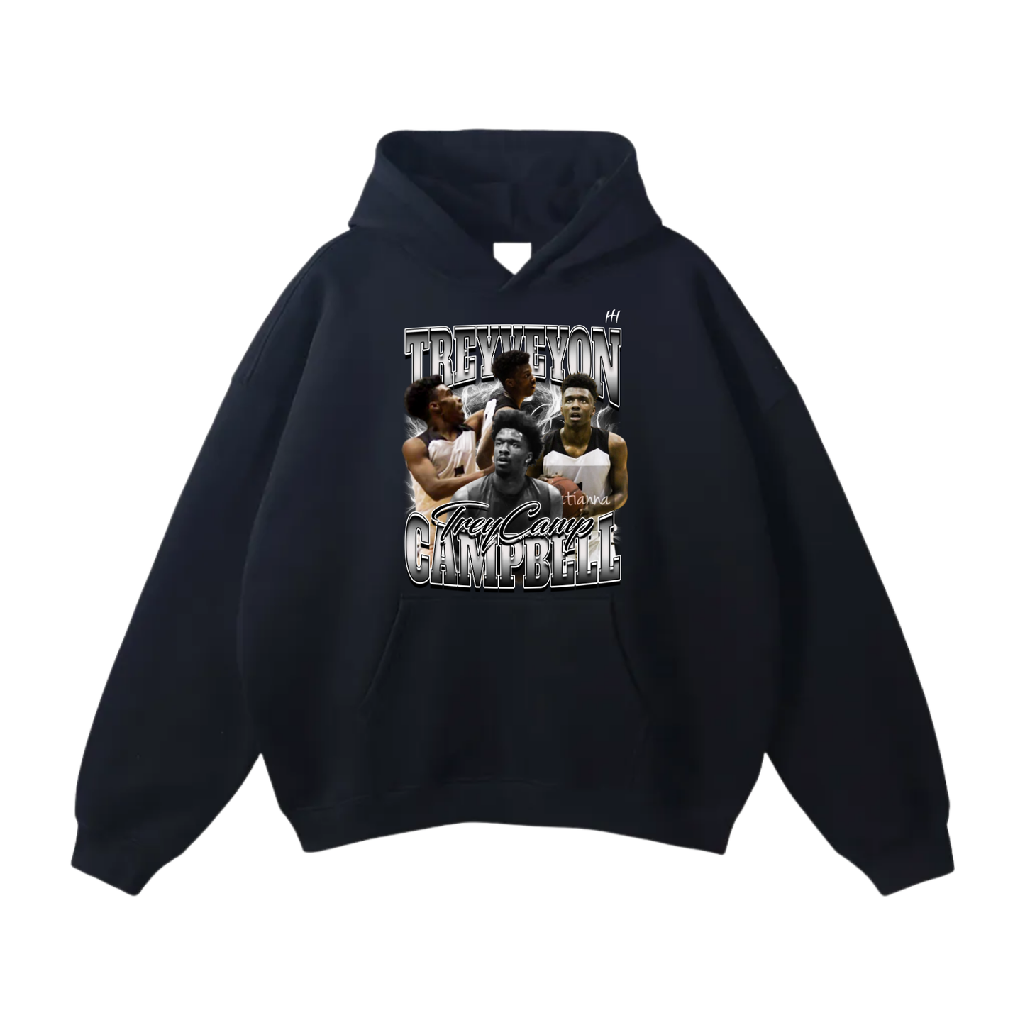 Treyveyon Campbell Oversize Fleeced Hoodie