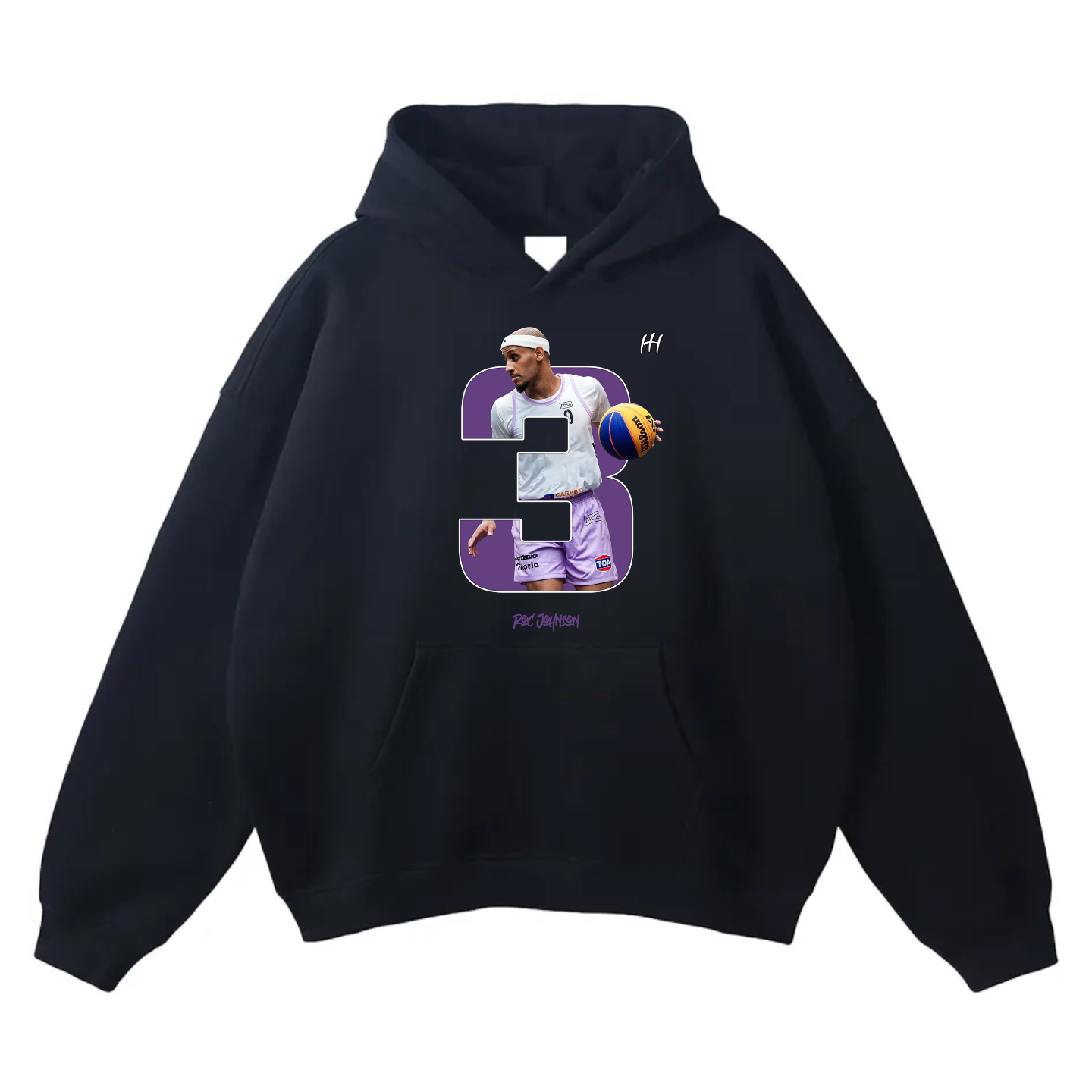 Roc Johnson Oversize Fleeced Hoodie