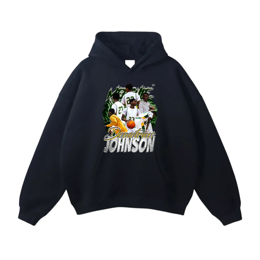 Demetrius Johnson Oversize Fleeced Hoodie