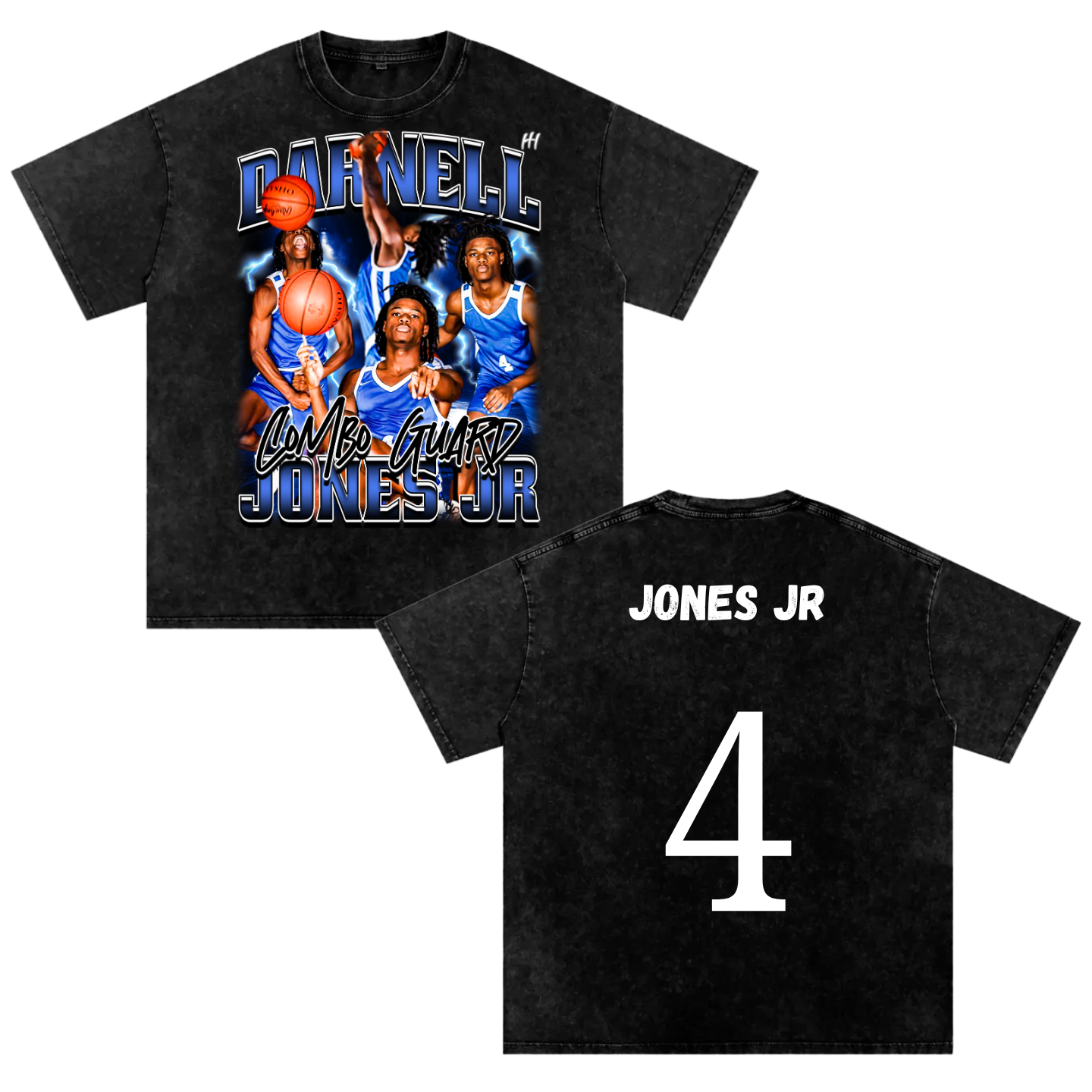 Darnell jones jr Heavyweight Oversized T-shirt