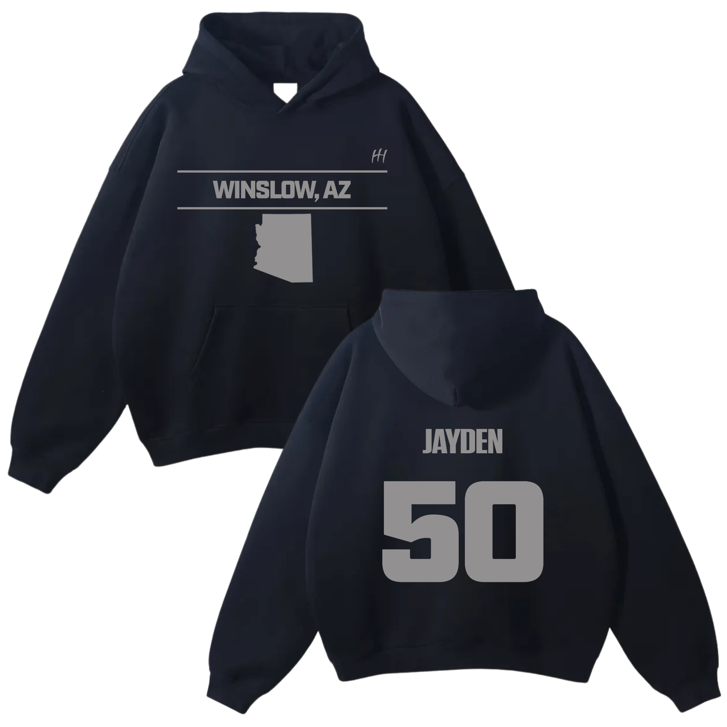 JAYDEN Oversize Fleeced Hoodie