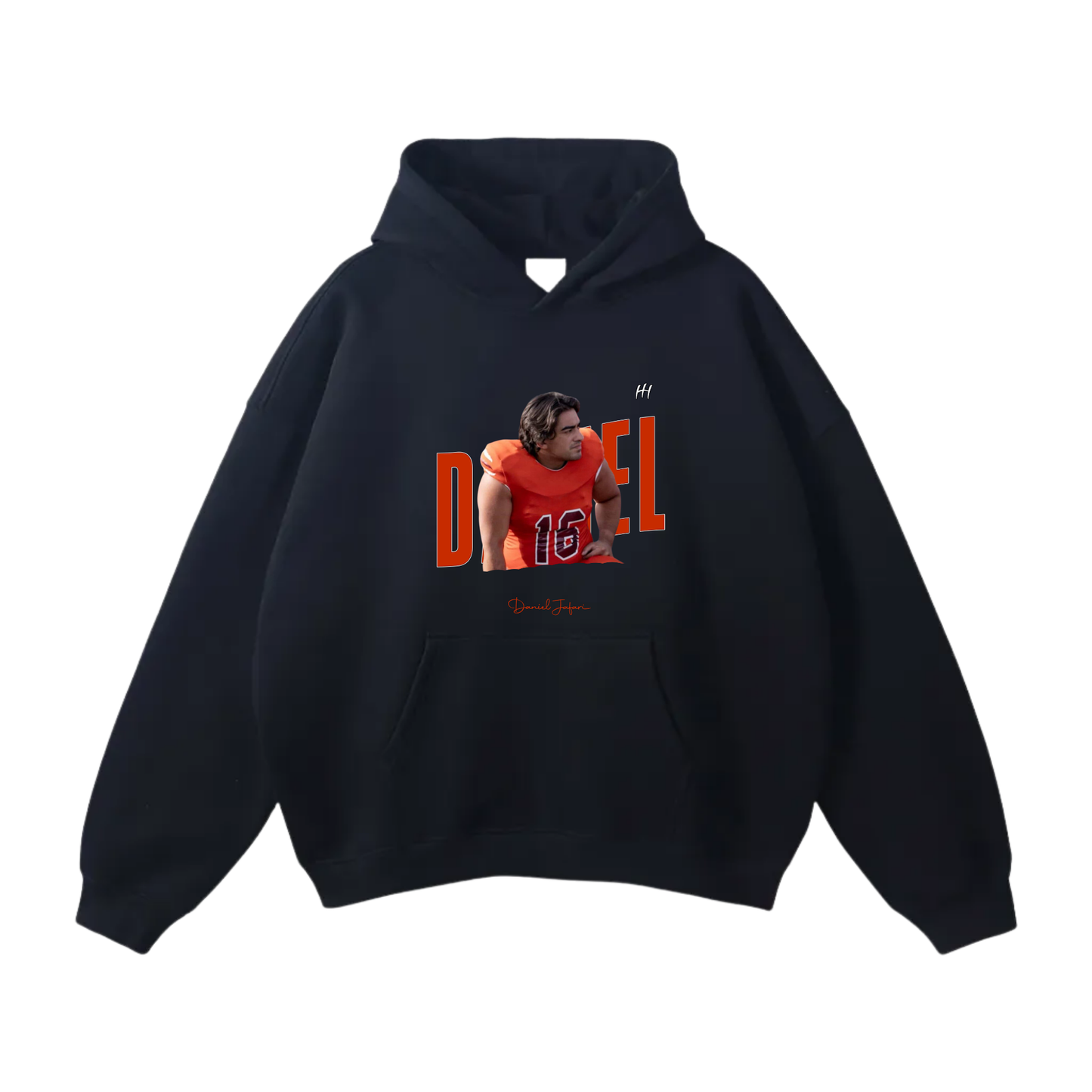 Daniel Jafari Oversize Fleeced Hoodie