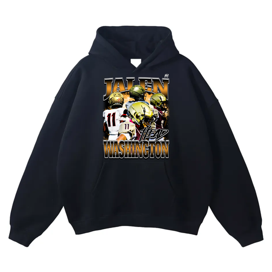 Jalen Washington Oversize Fleeced Hoodie