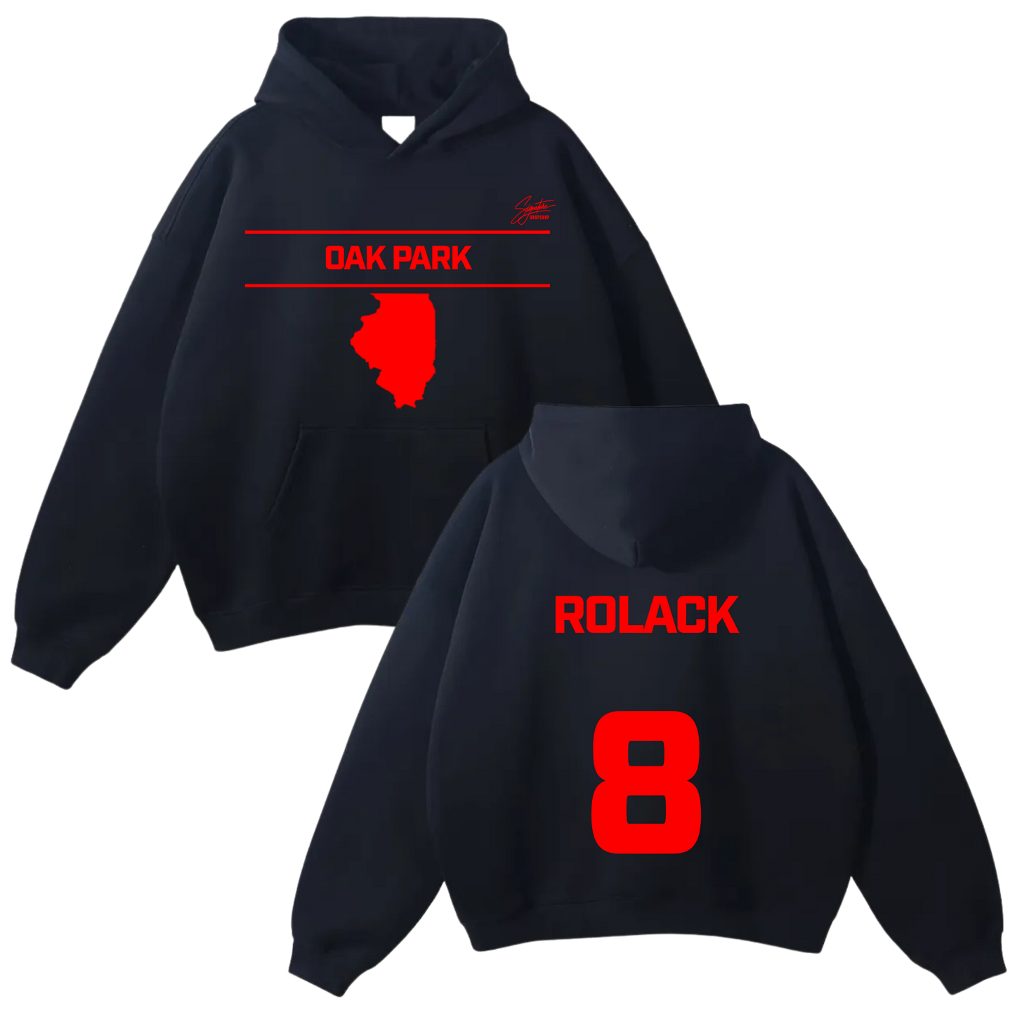 Darius Rolack Oversize Fleeced Hoodie