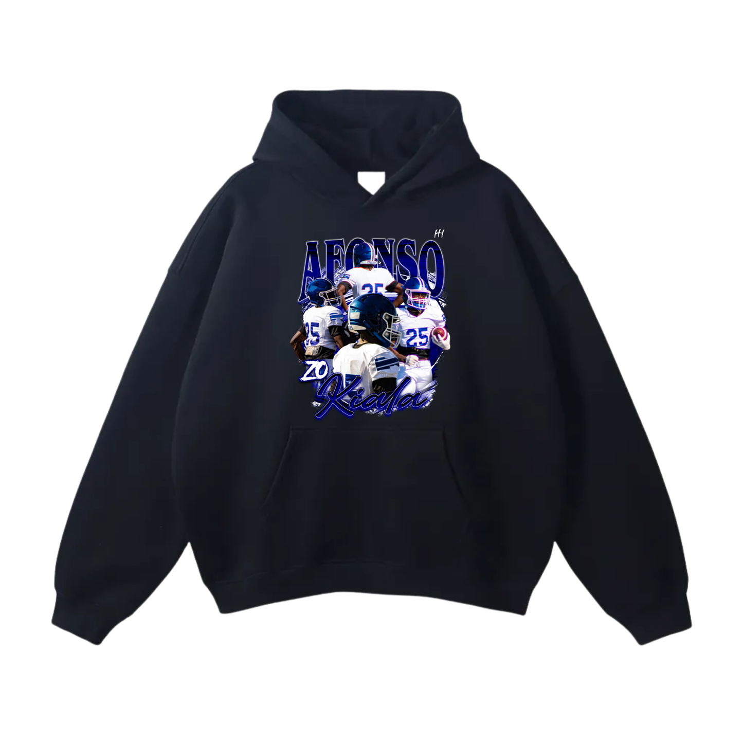 Afonso Kiala Oversize Fleeced Hoodie