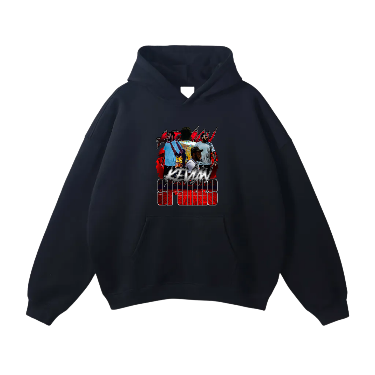Kevian Sparks Oversize Fleeced Hoodie
