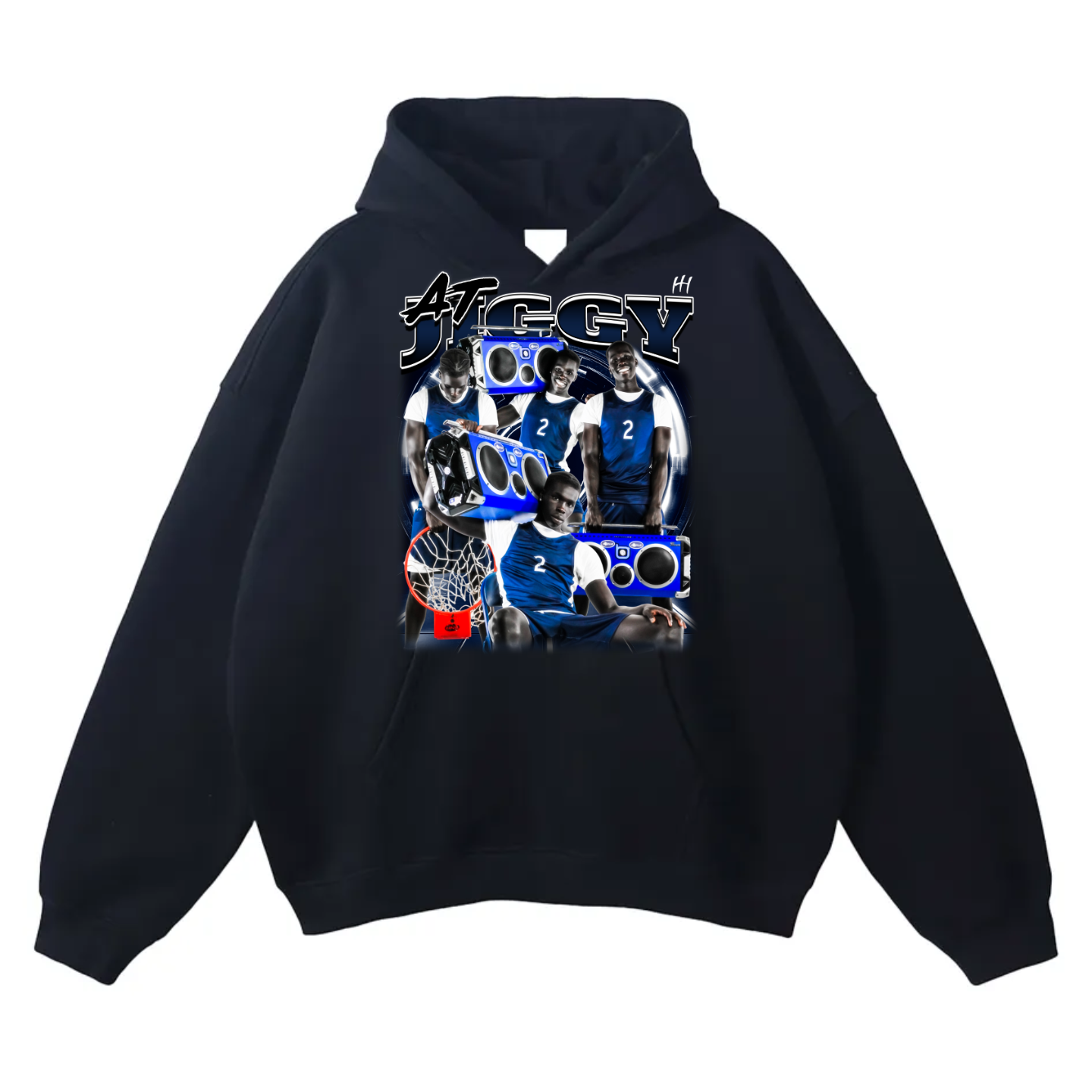 AT Oversize Fleeced Hoodie