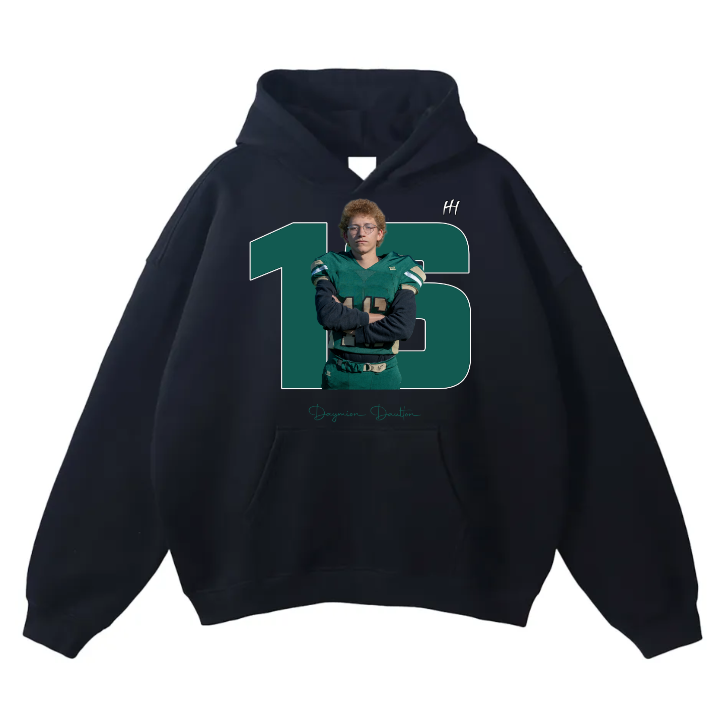 Daymion Daulton Oversize Fleeced Hoodie