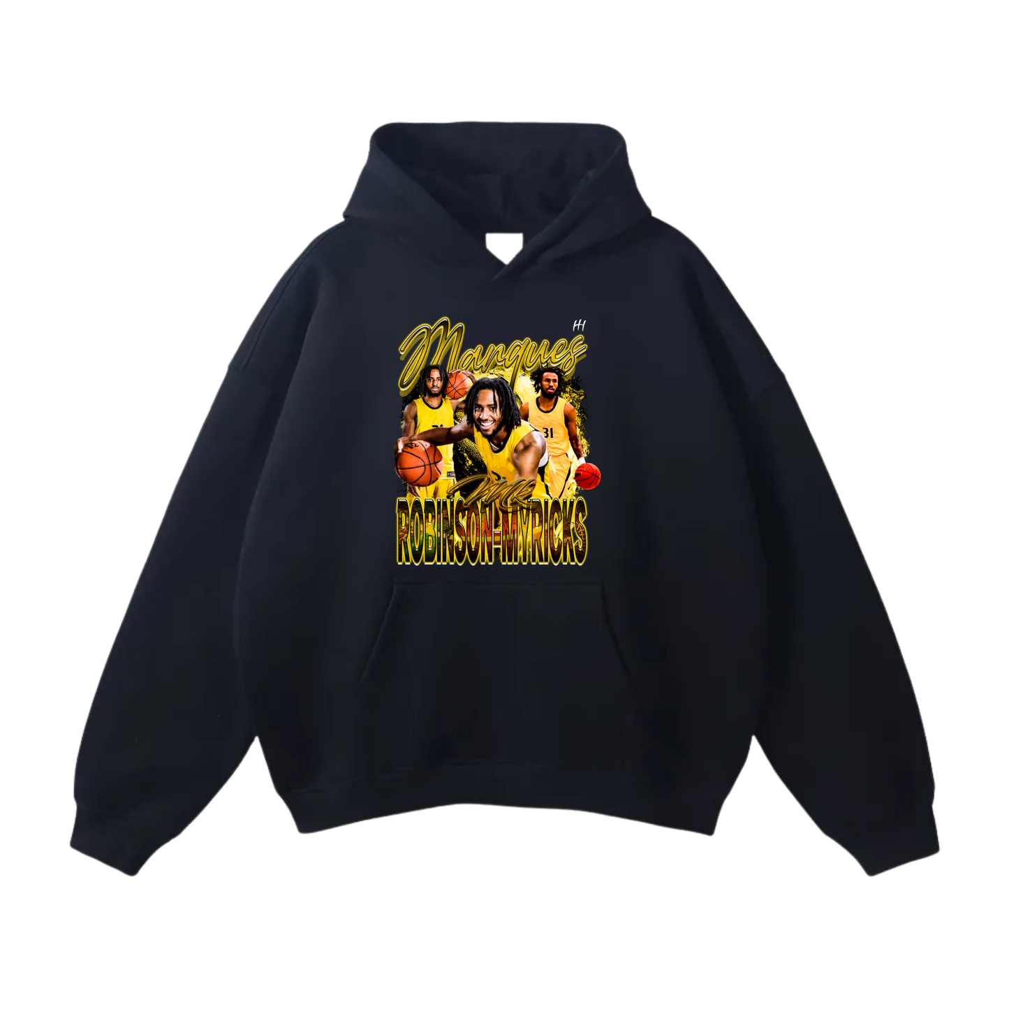 Marques Robinson-Myricks Oversize Fleeced Hoodie