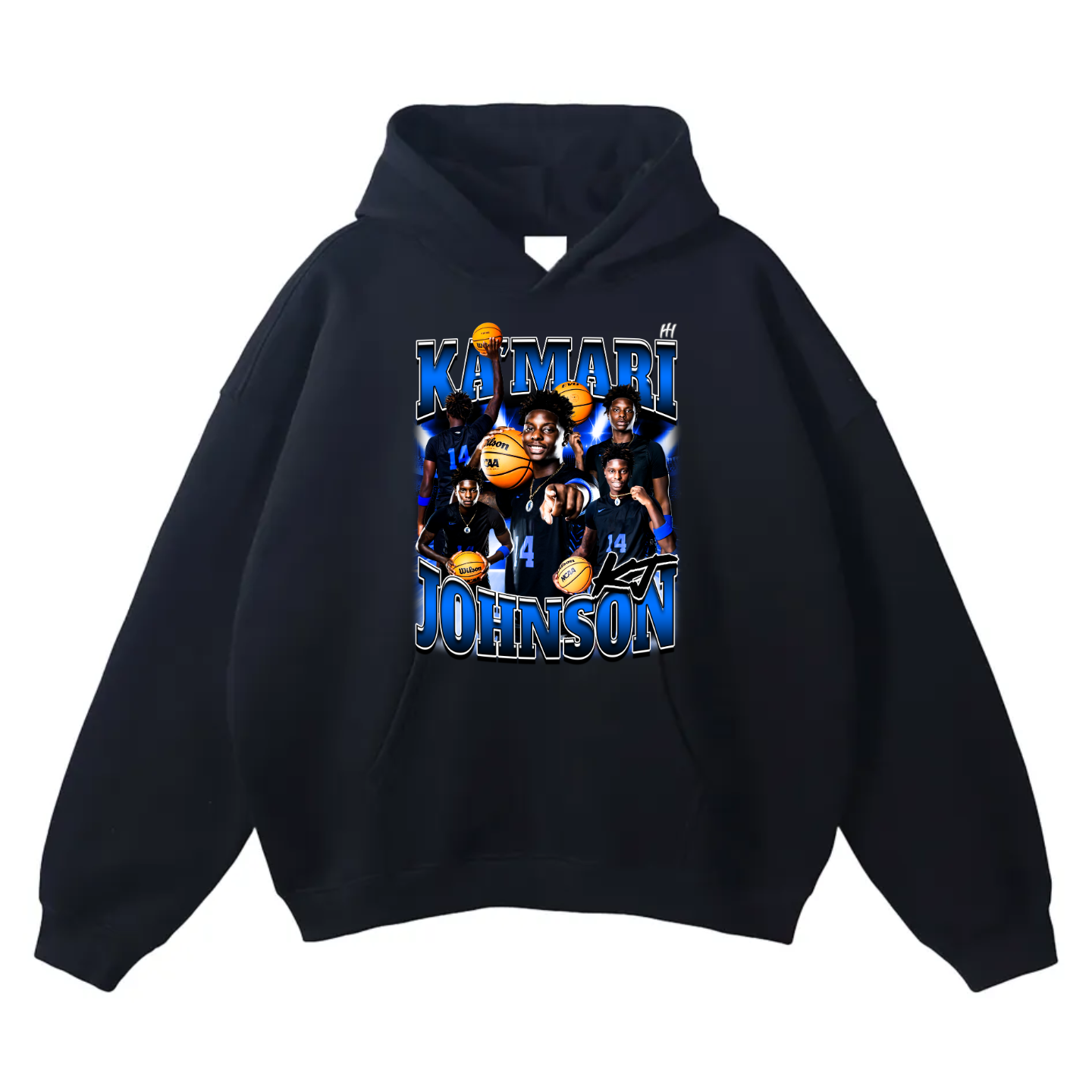 Ka’mari Johnson Oversize Fleeced Hoodie