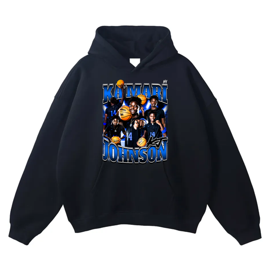 Ka’mari Johnson Oversize Fleeced Hoodie