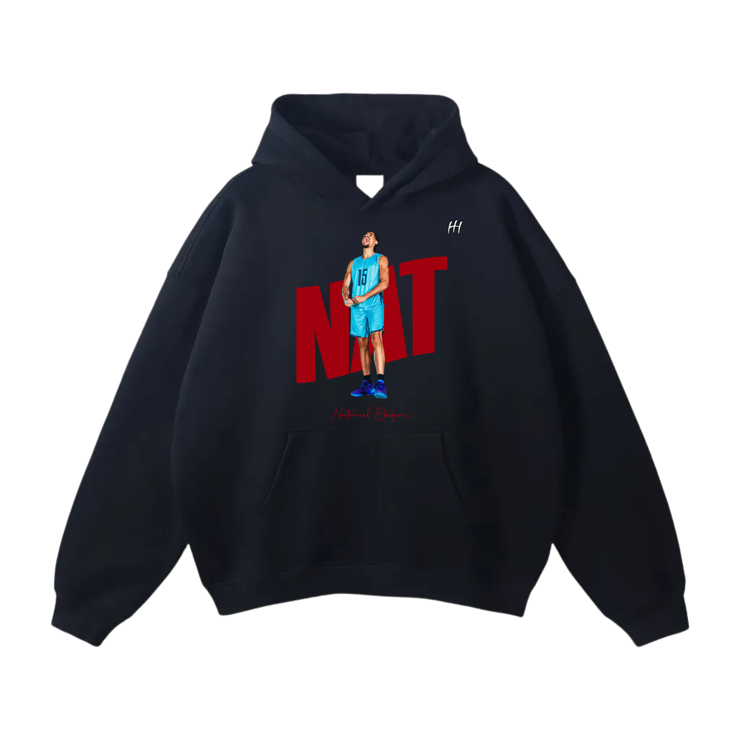 Nataniel Ebifemi Oversize Fleeced Hoodie
