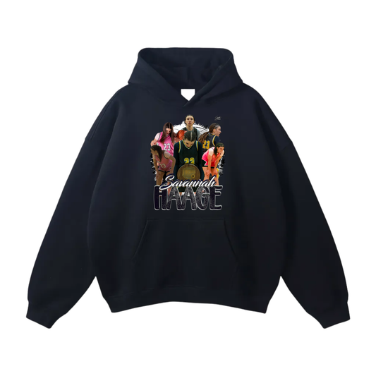 Savannah Haage Oversize Fleeced Hoodie