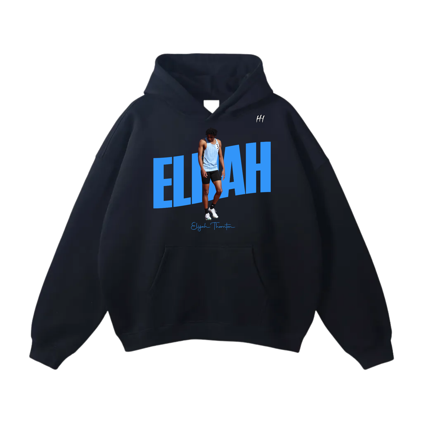 Elijah Thornton Oversize Fleeced Hoodie