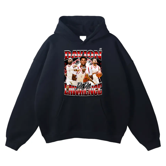 Davion Lawrence Oversize Fleeced Hoodie