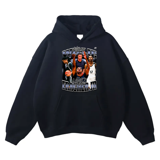 Willie Maceo Fragher Jr Oversize Fleeced Hoodie