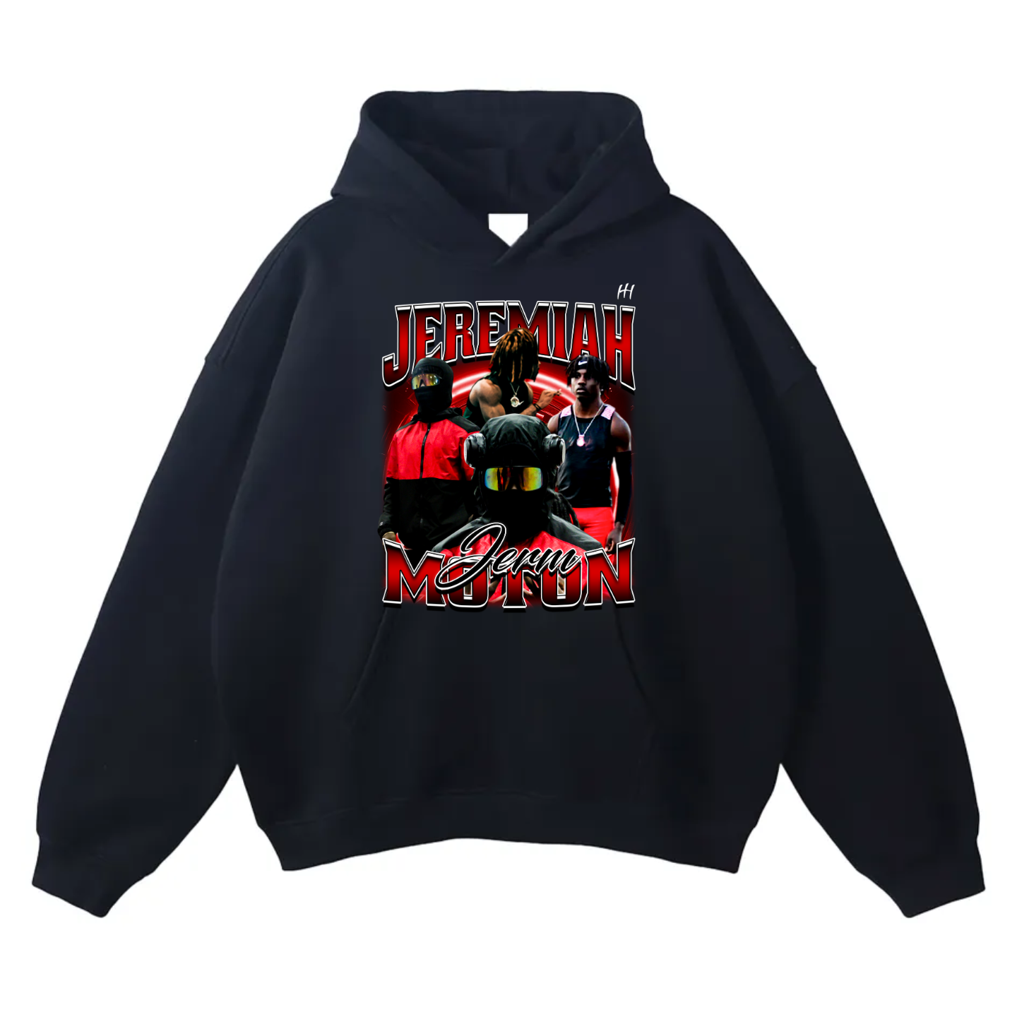 Jeremiah Moton Oversize Fleeced Hoodie