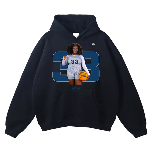Aliyah Folarin Oversize Fleeced Hoodie