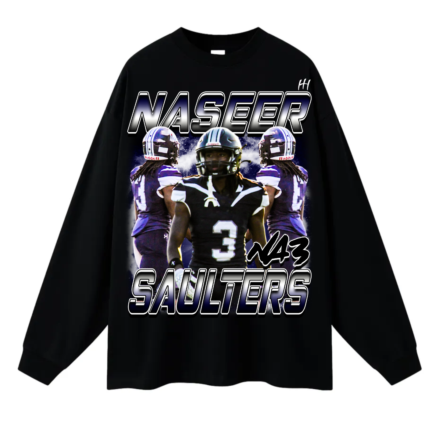 Naseer Saulters Long Sleeve Tee