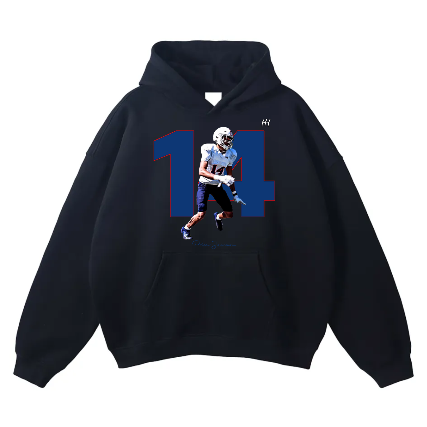 Price Johnson Oversize Fleeced Hoodie