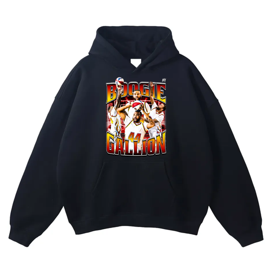 Boogie Gallion Oversize Fleeced Hoodie