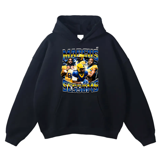 Marcus Sessoms Oversize Fleeced Hoodie