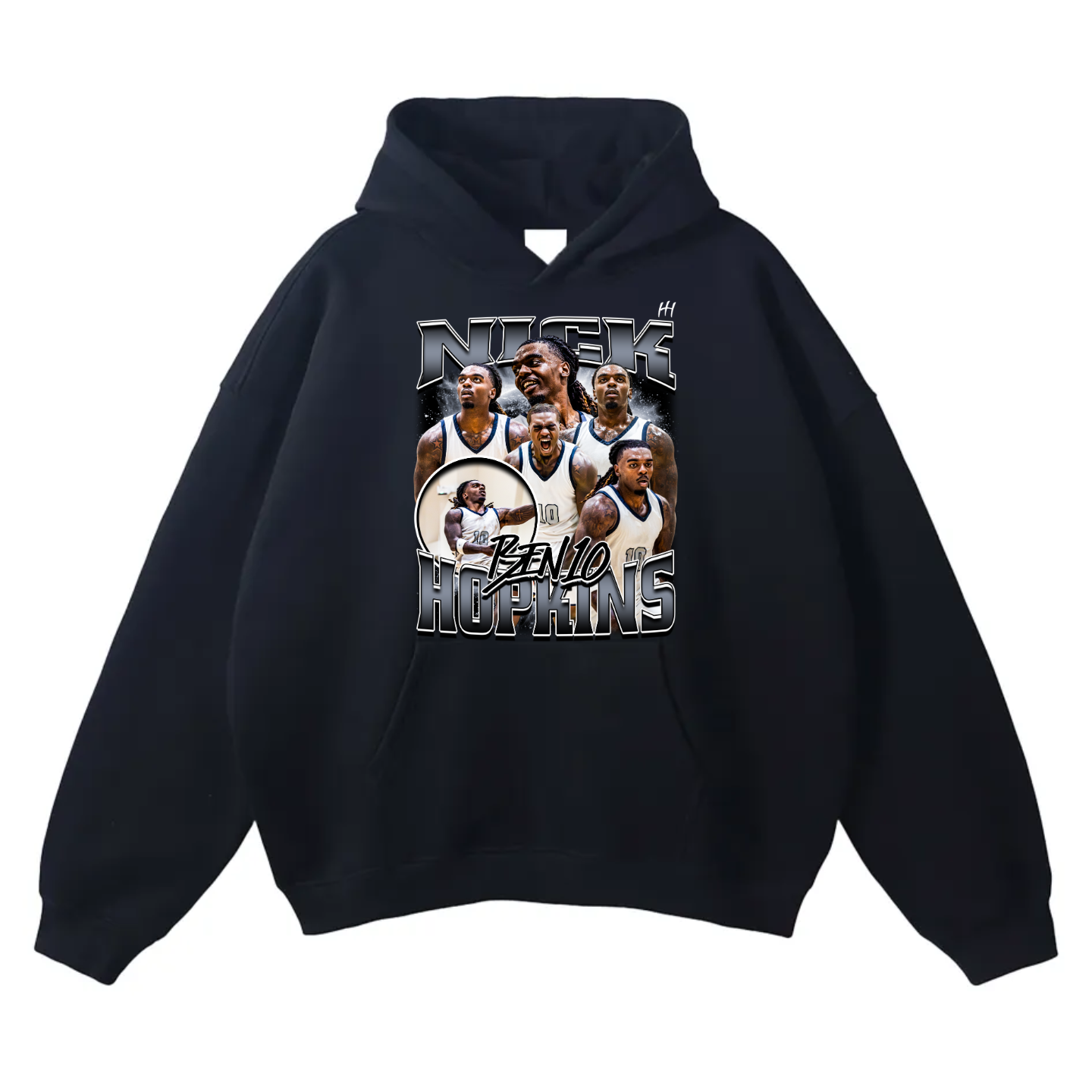 Nick Hopkins Oversize Fleeced Hoodie