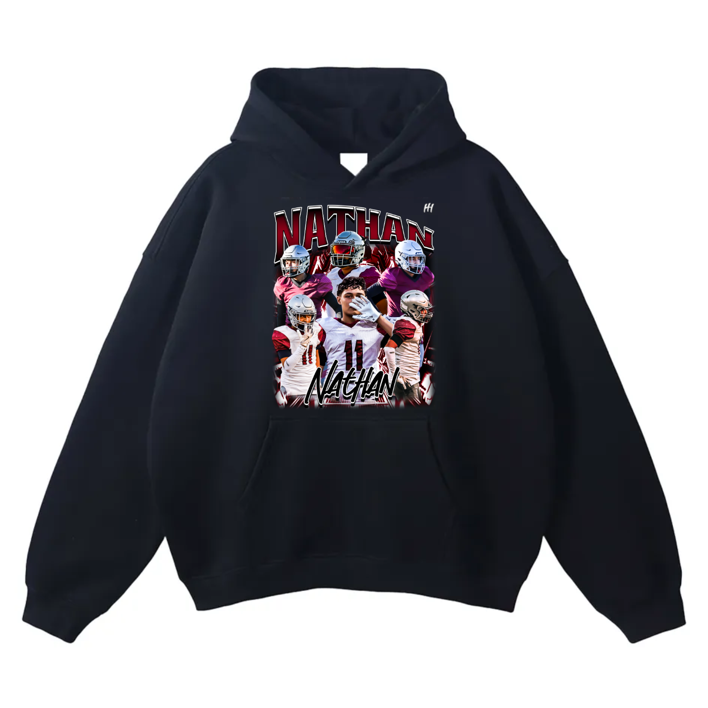 Nathan Nanez Oversize Fleeced Hoodie