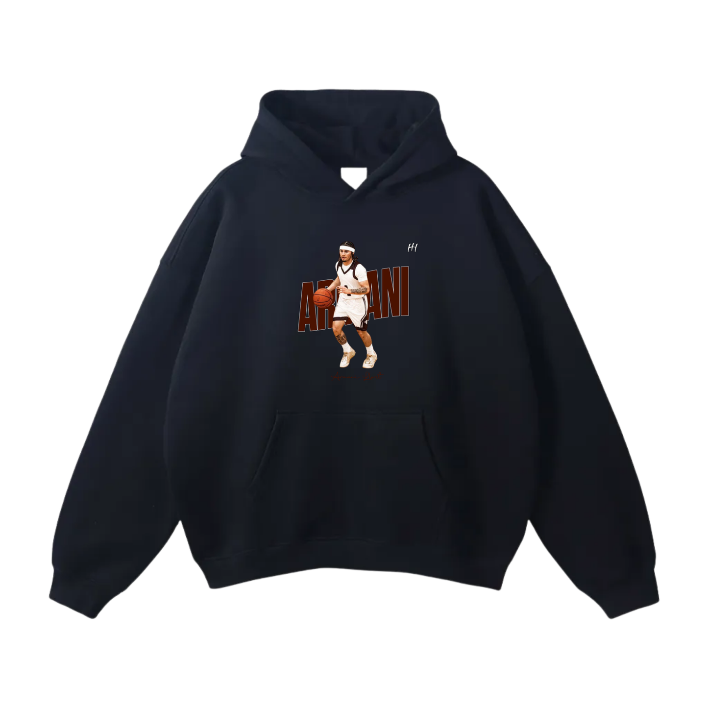 Armani Lloret Oversize Fleeced Hoodie