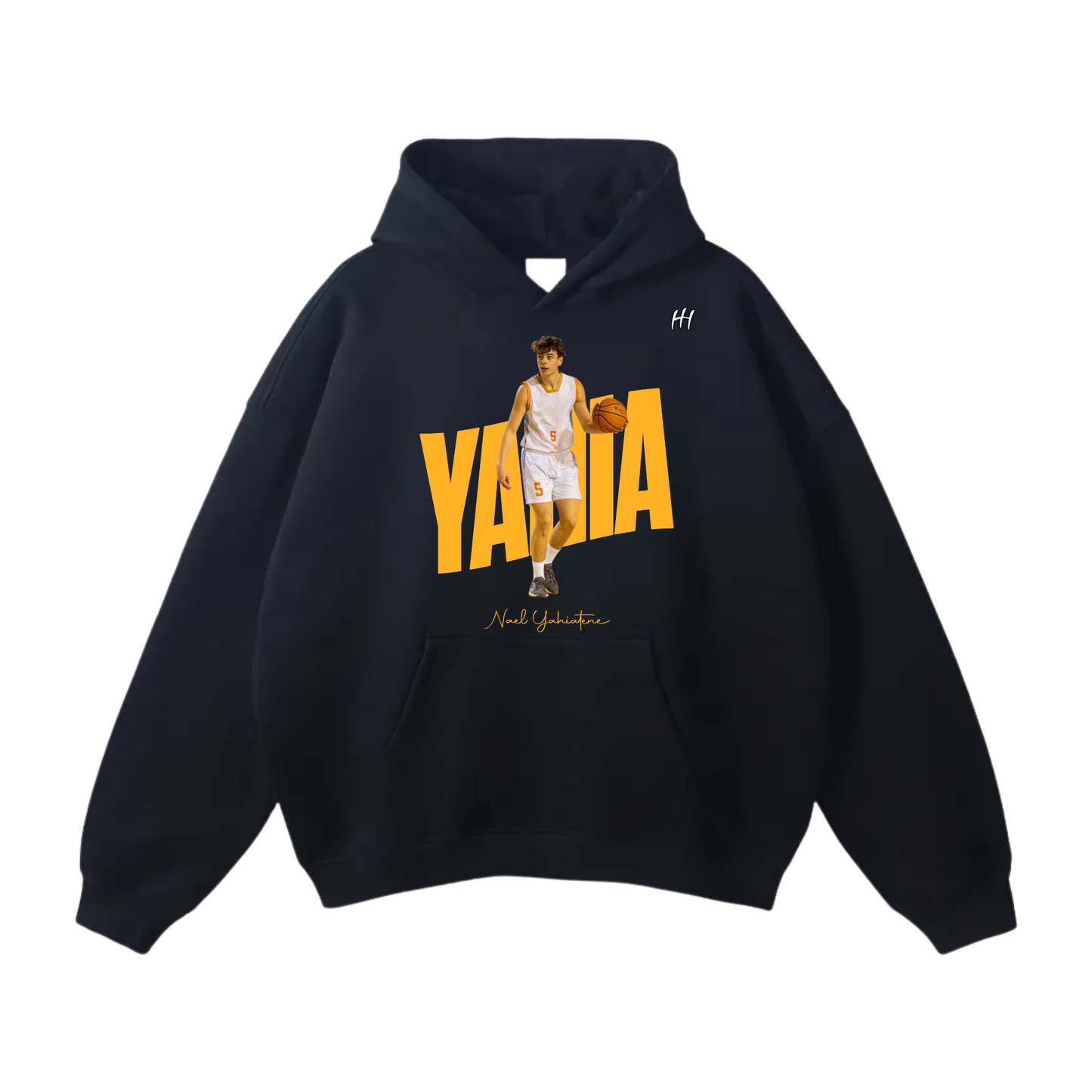 Nael Yahiatene Oversize Fleeced Hoodie