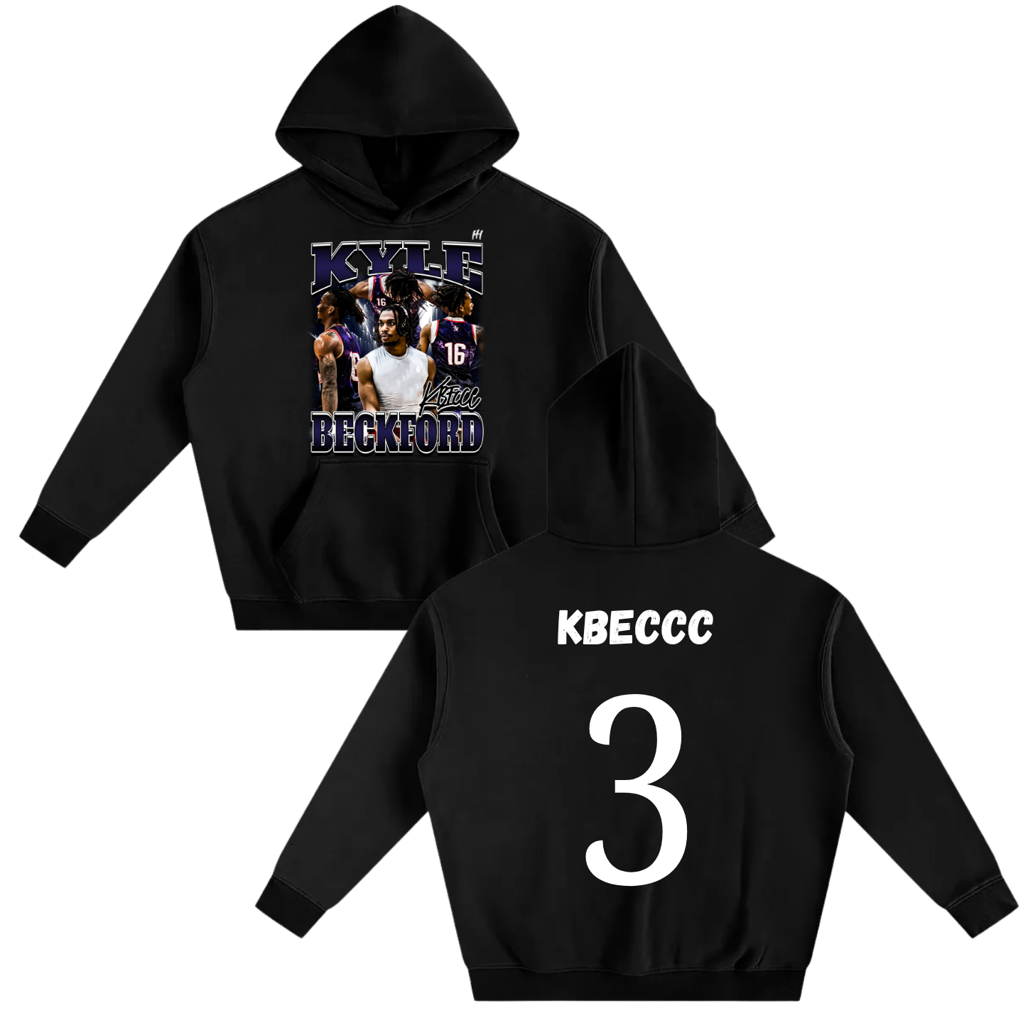 Kyle Beckford Oversize Fleeced Hoodie