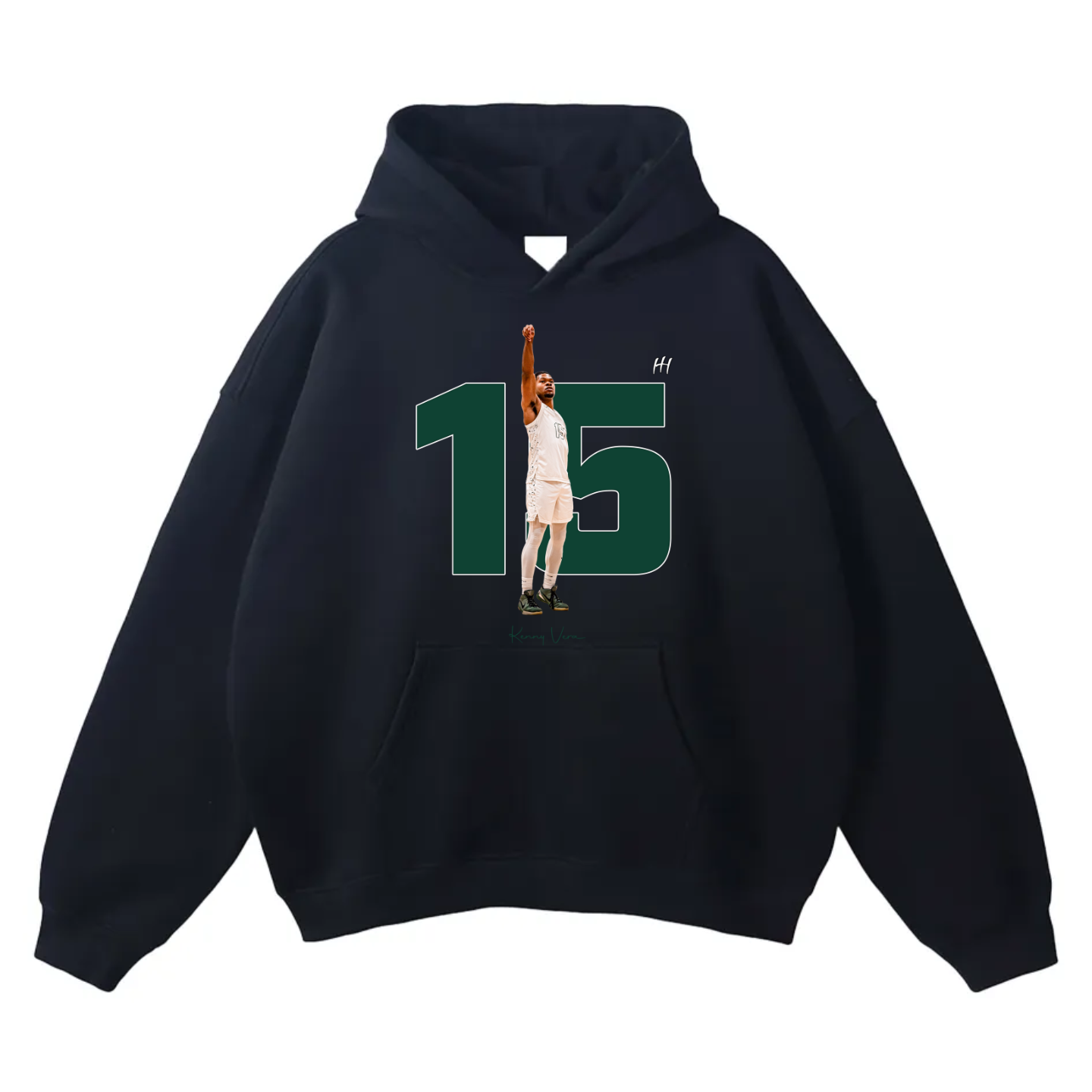 Kenny Vera Oversize Fleeced Hoodie