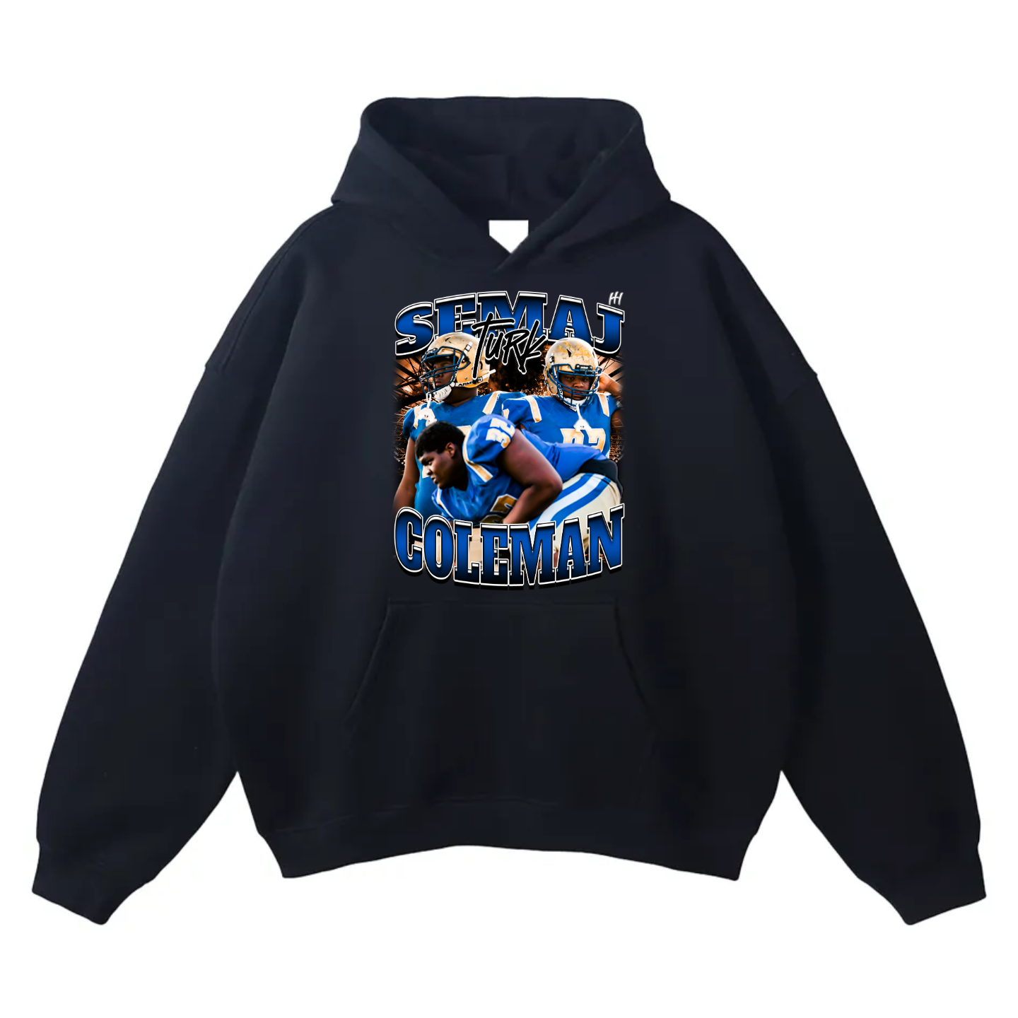 Semaj Coleman Oversize Fleeced Hoodie