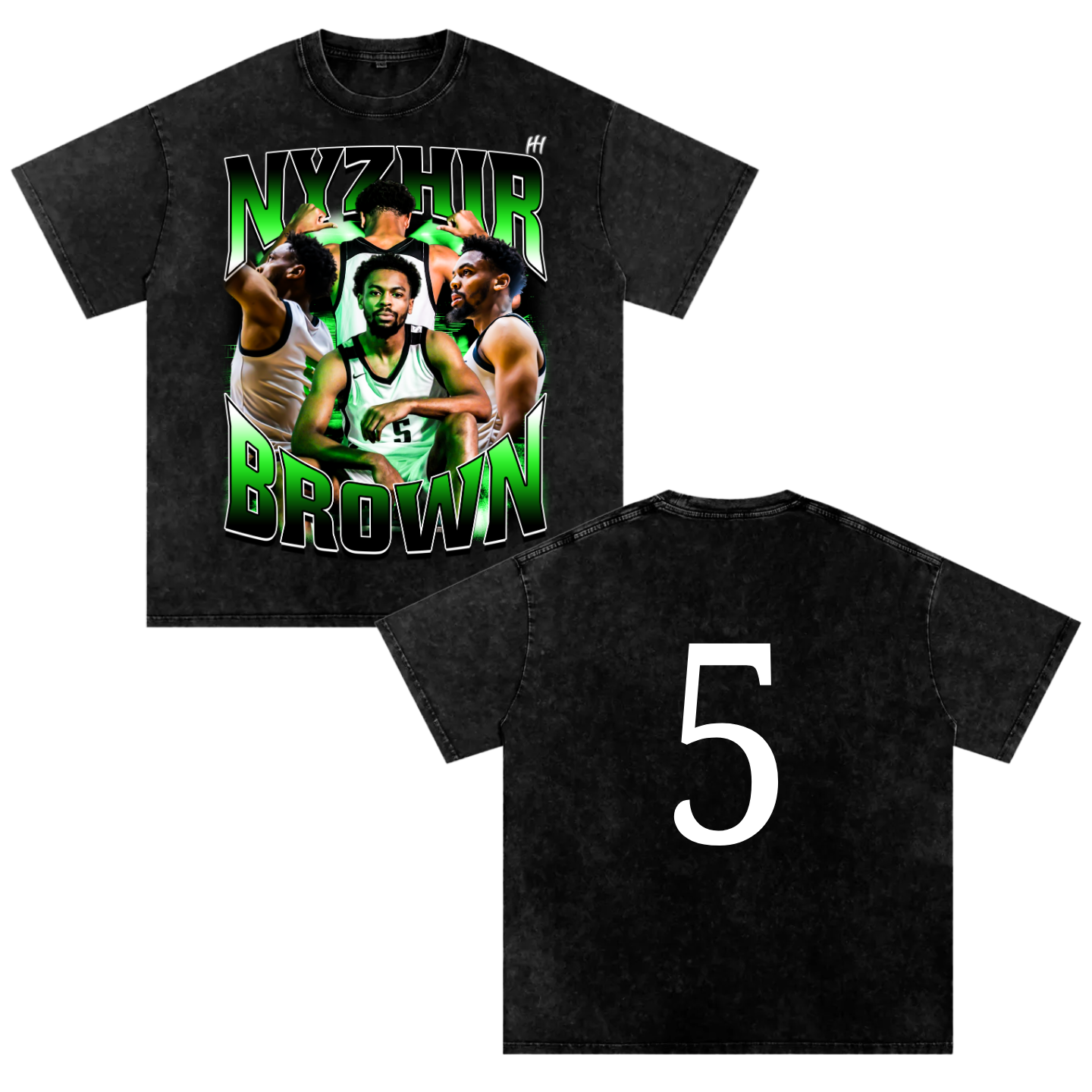 Nyzhir Brown Heavyweight Oversized T-shirt