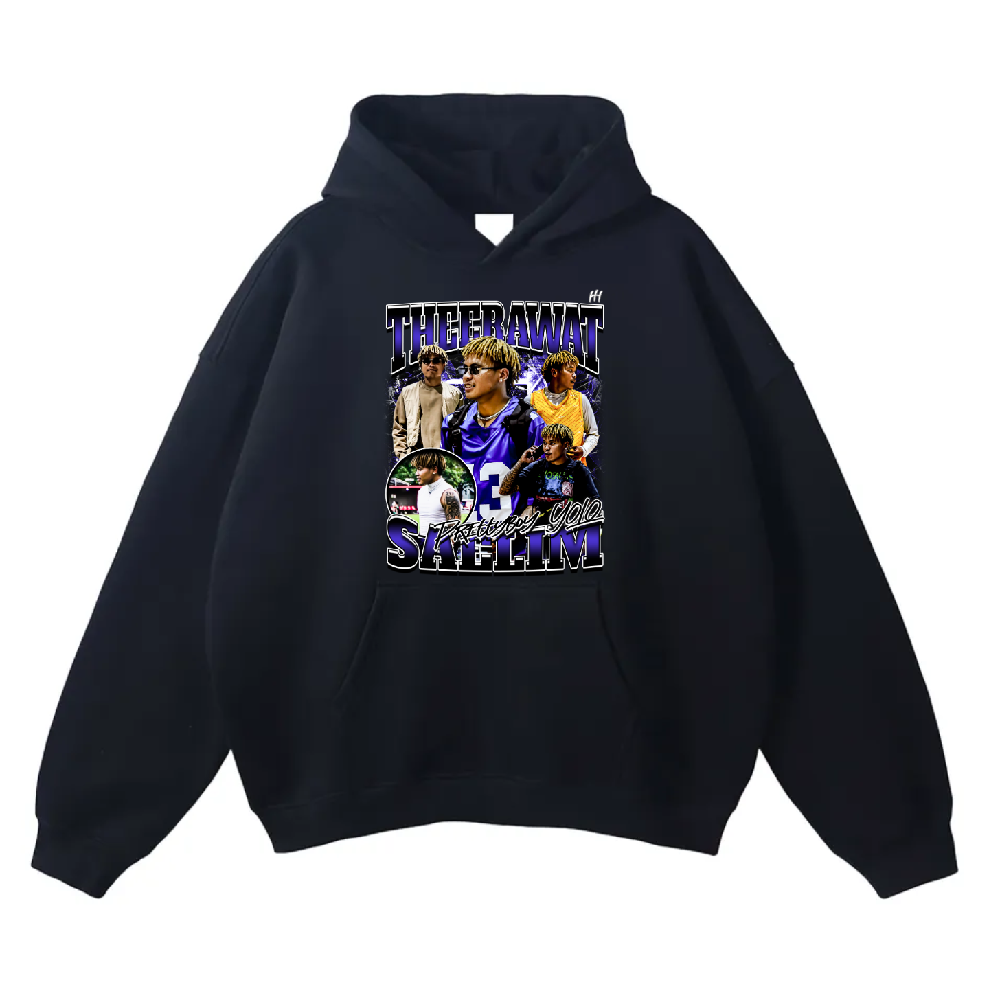 Theerawat Saelim Oversize Fleeced Hoodie