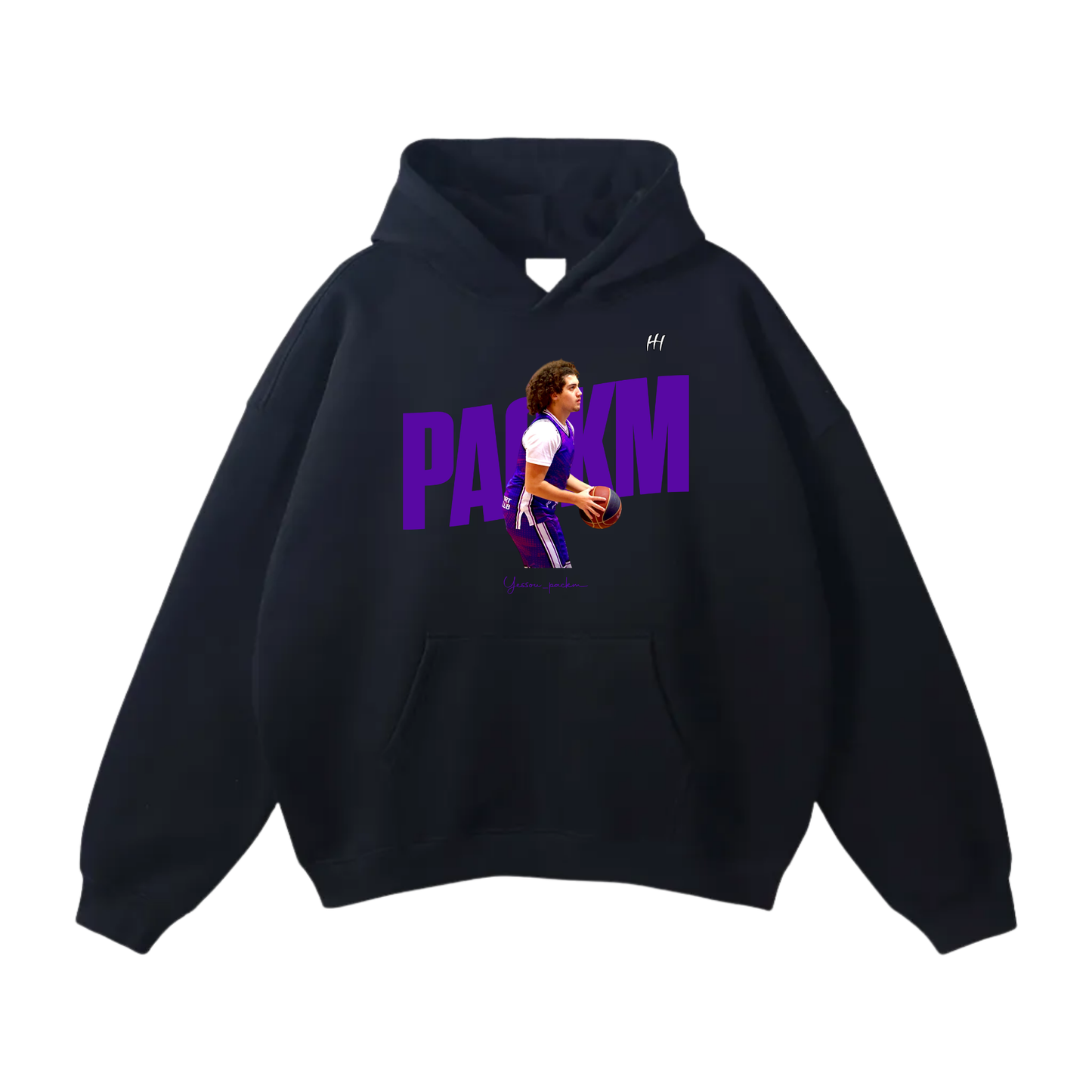 Yessou_Packm Oversize Fleeced Hoodie