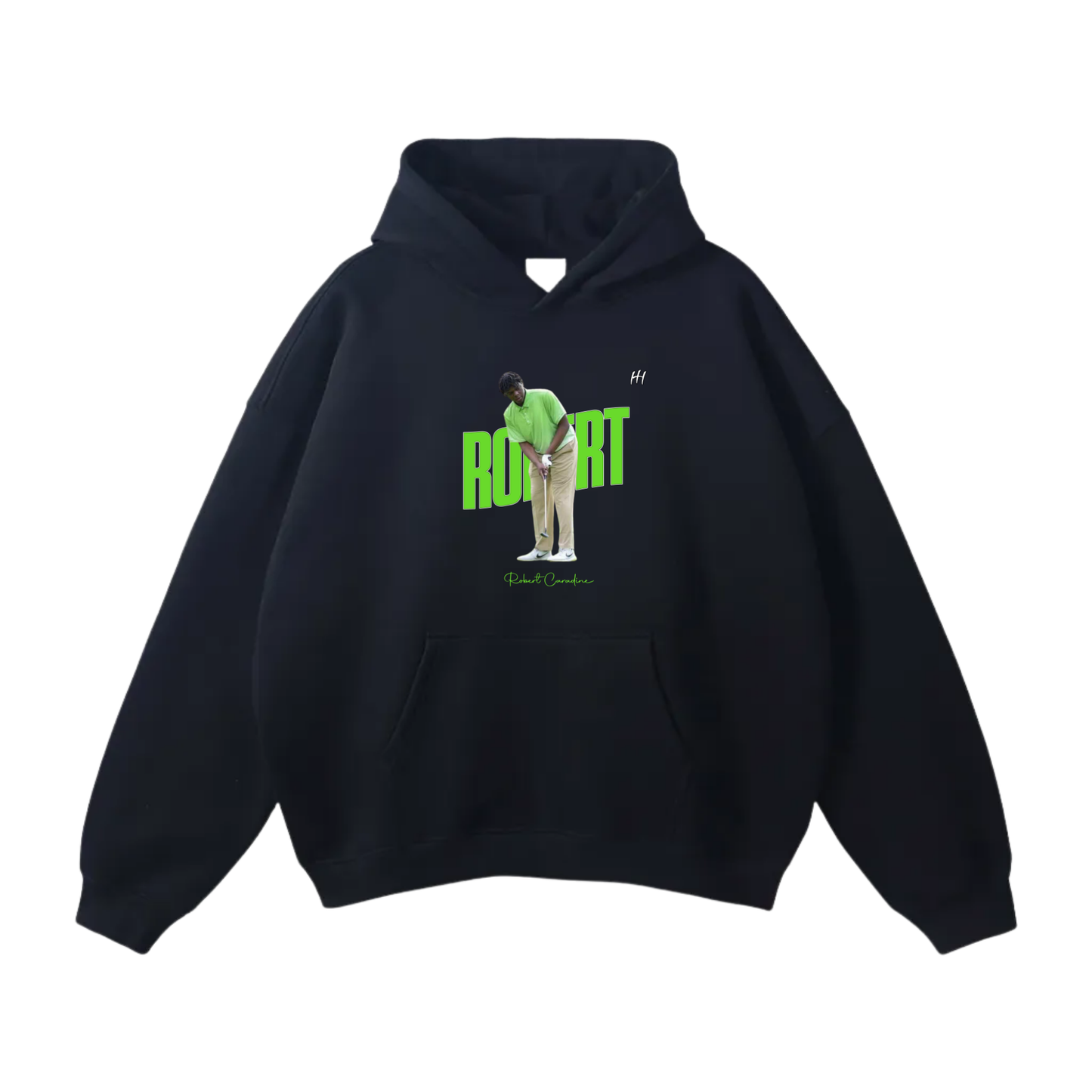 Robert Caradine Oversize Fleeced Hoodie