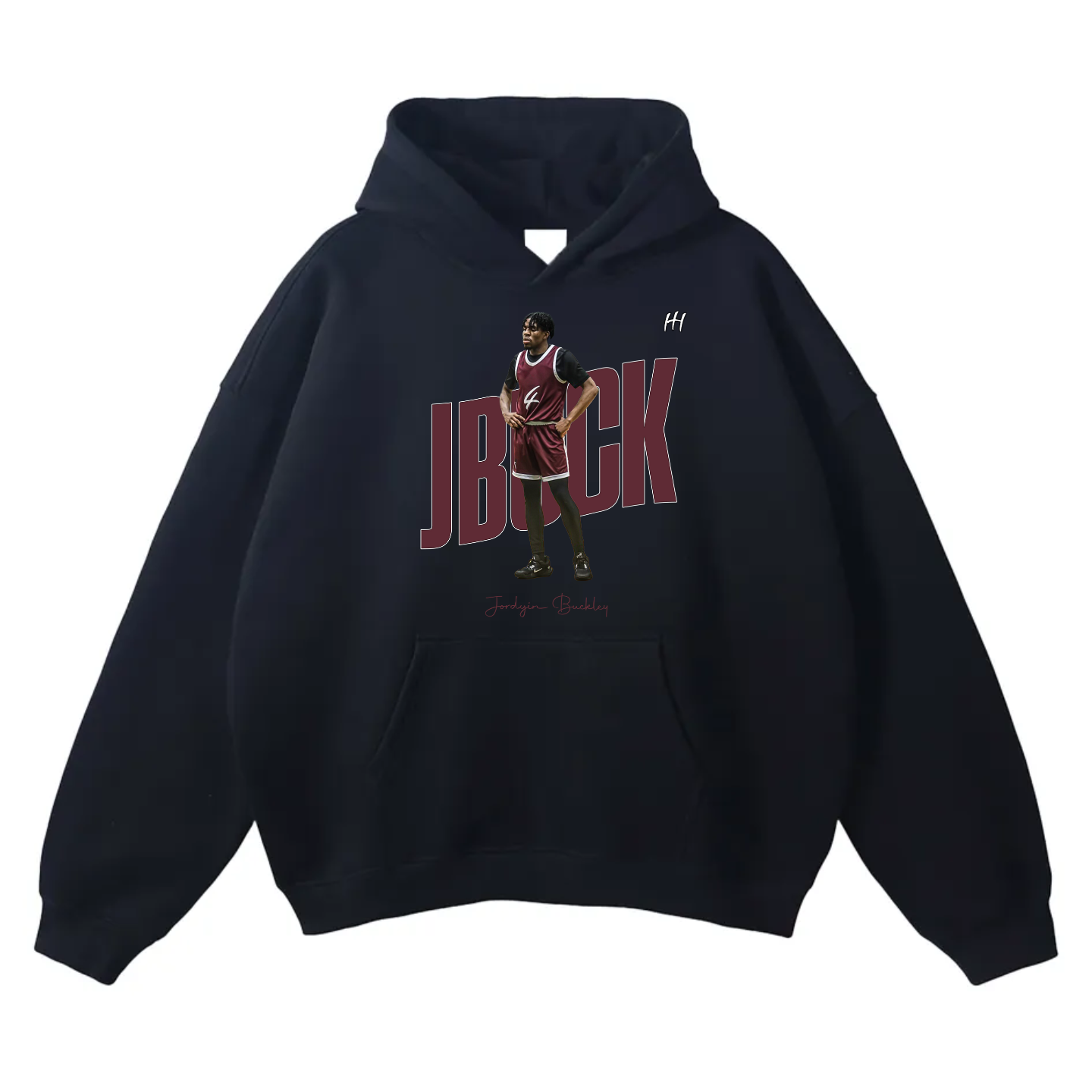 Jordyin Buckley Oversize Fleeced Hoodie